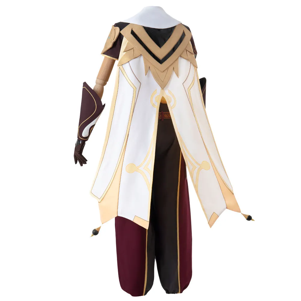 Genshin Impact Traveler Aether Outfits Halloween Carnival Suit Cosplay Costume