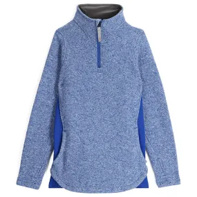 Girls Aspire Half Zip - Electric Blue