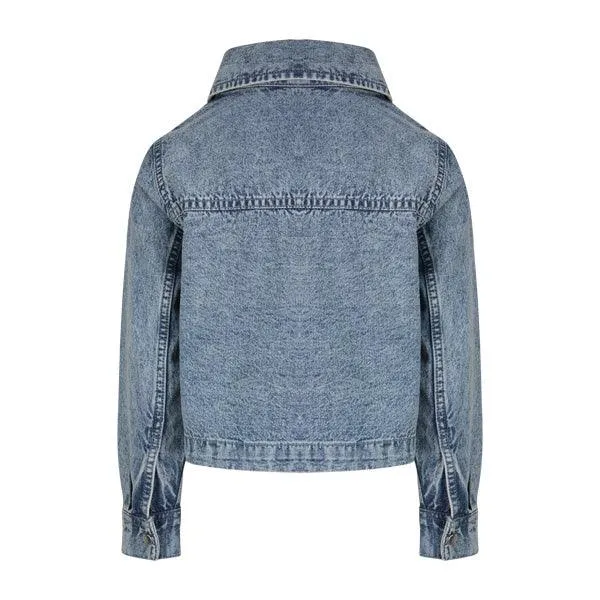 GIRLS DENIM JACKET - BLUE