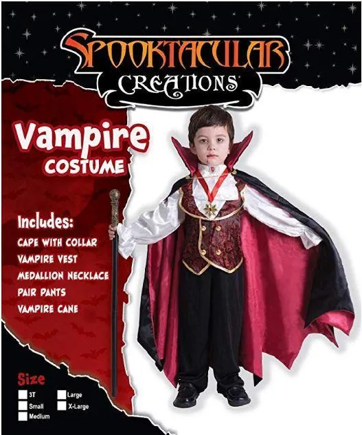 Gothic Vampire Costume - Child