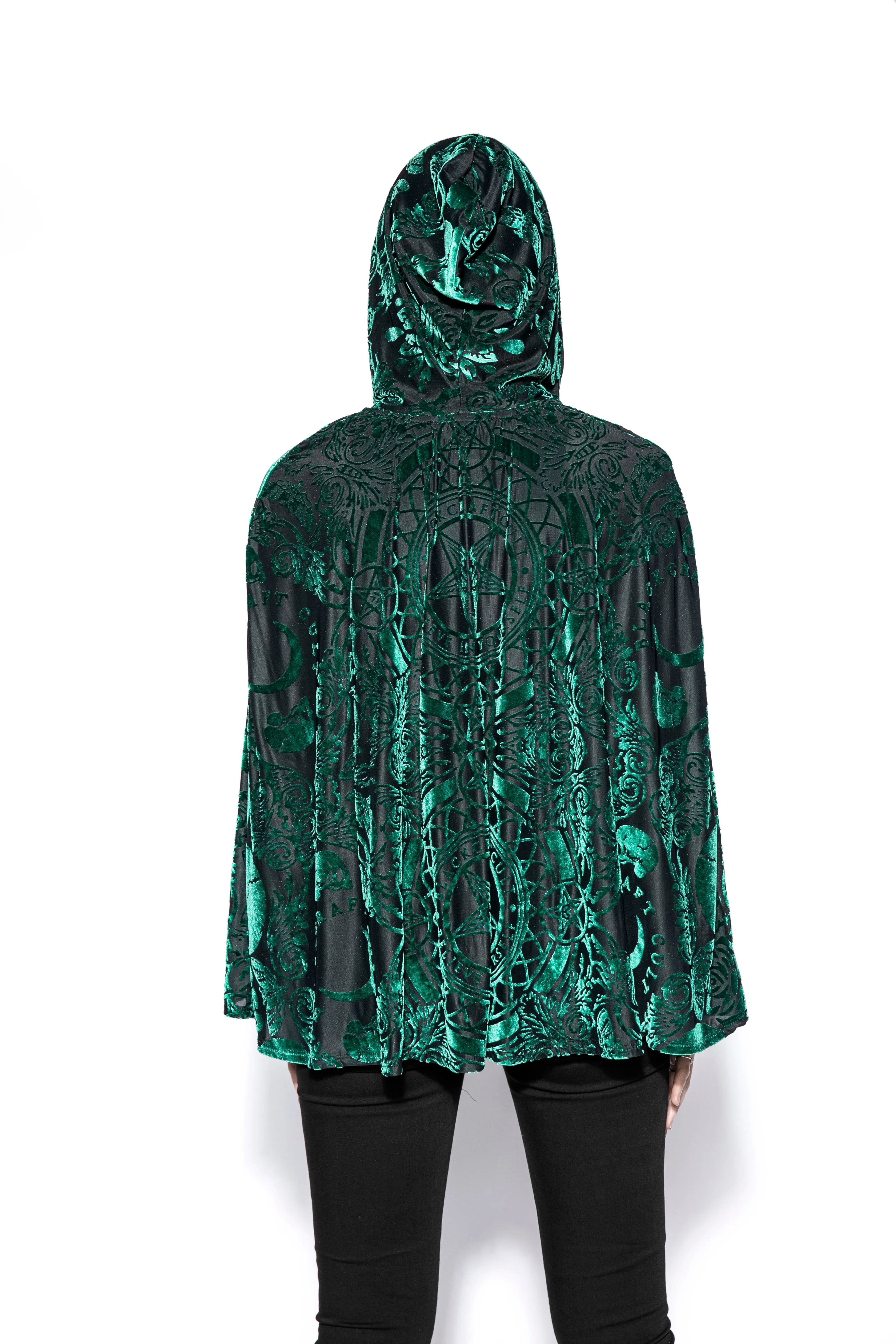 Green Baroque - Velvet Cape