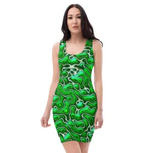 Green Marble Dress