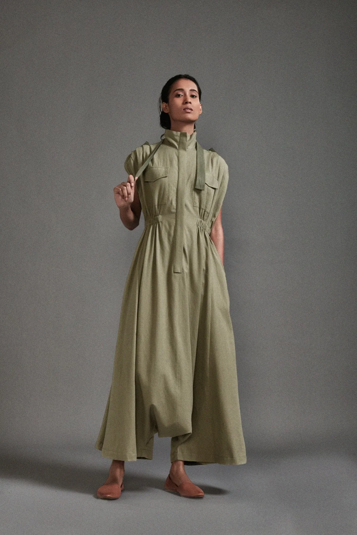 Green Safari Sphara Jumpsuit