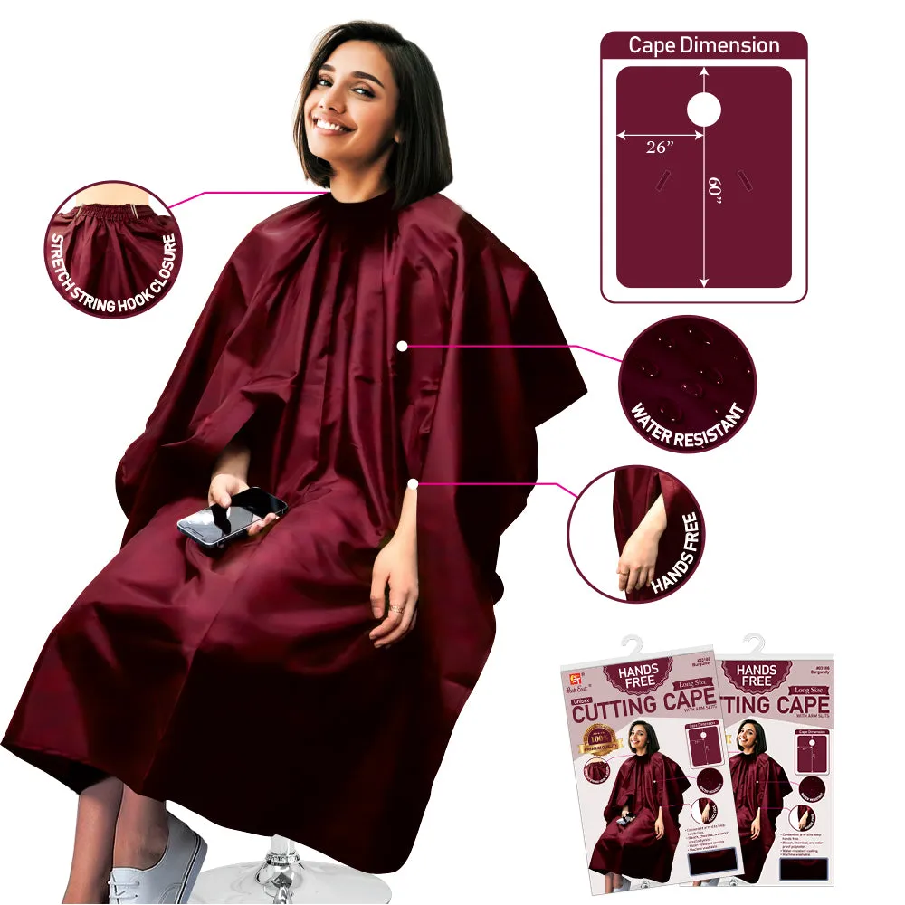 Hair Cutting Cape with Arm Slits