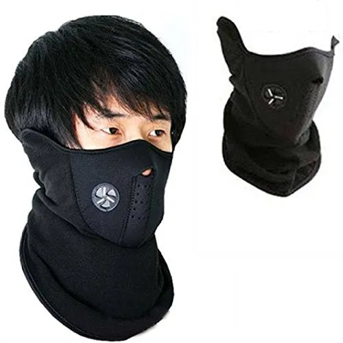 Half Face Bike Riding Unisex Mask Balaclava Anti Pollution Dust Protection Face Mask for Bikers  (Pack of 1)