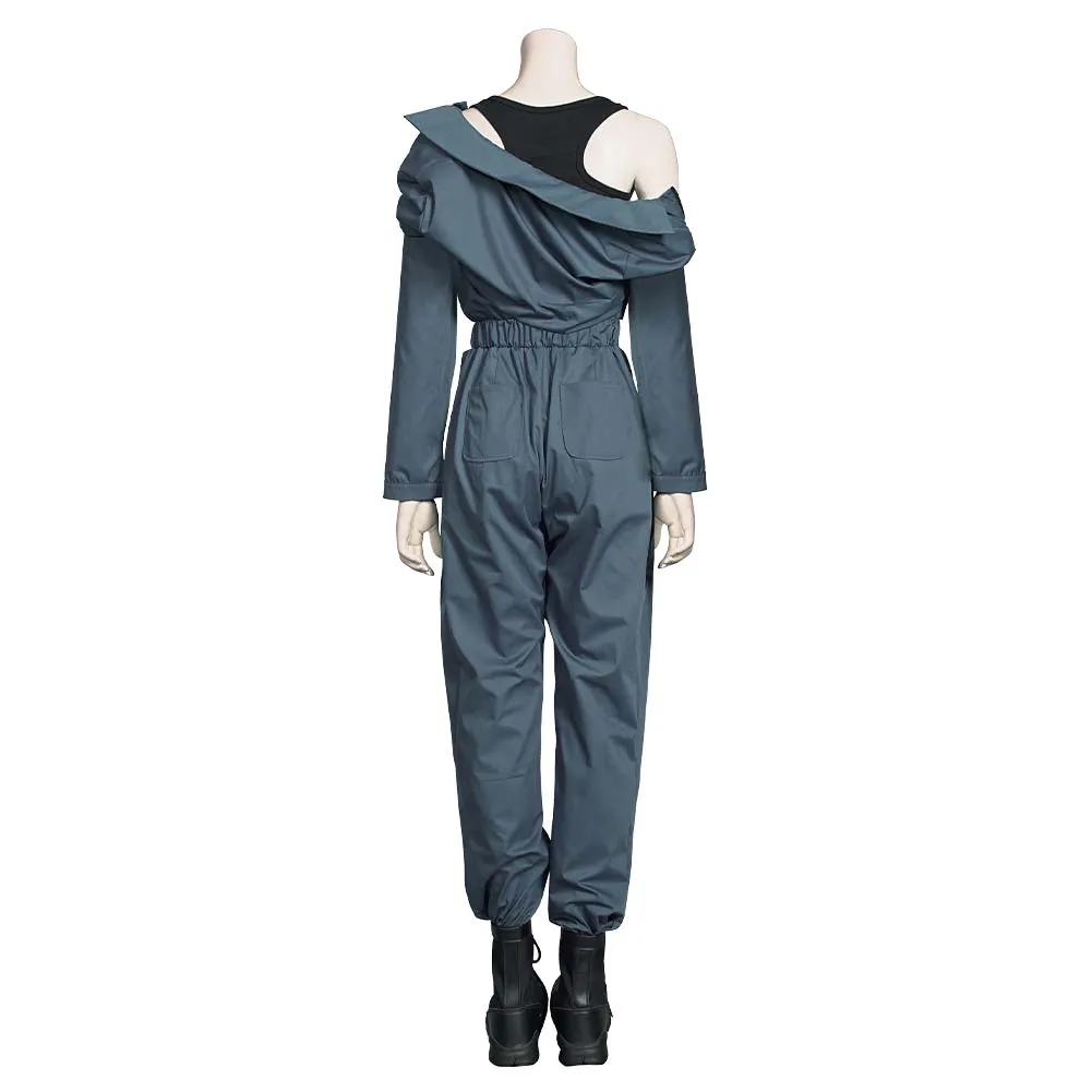 Halloween Michael Myers Women Overalls Uniform Outfits Halloween Carnival Suit Cosplay Costume