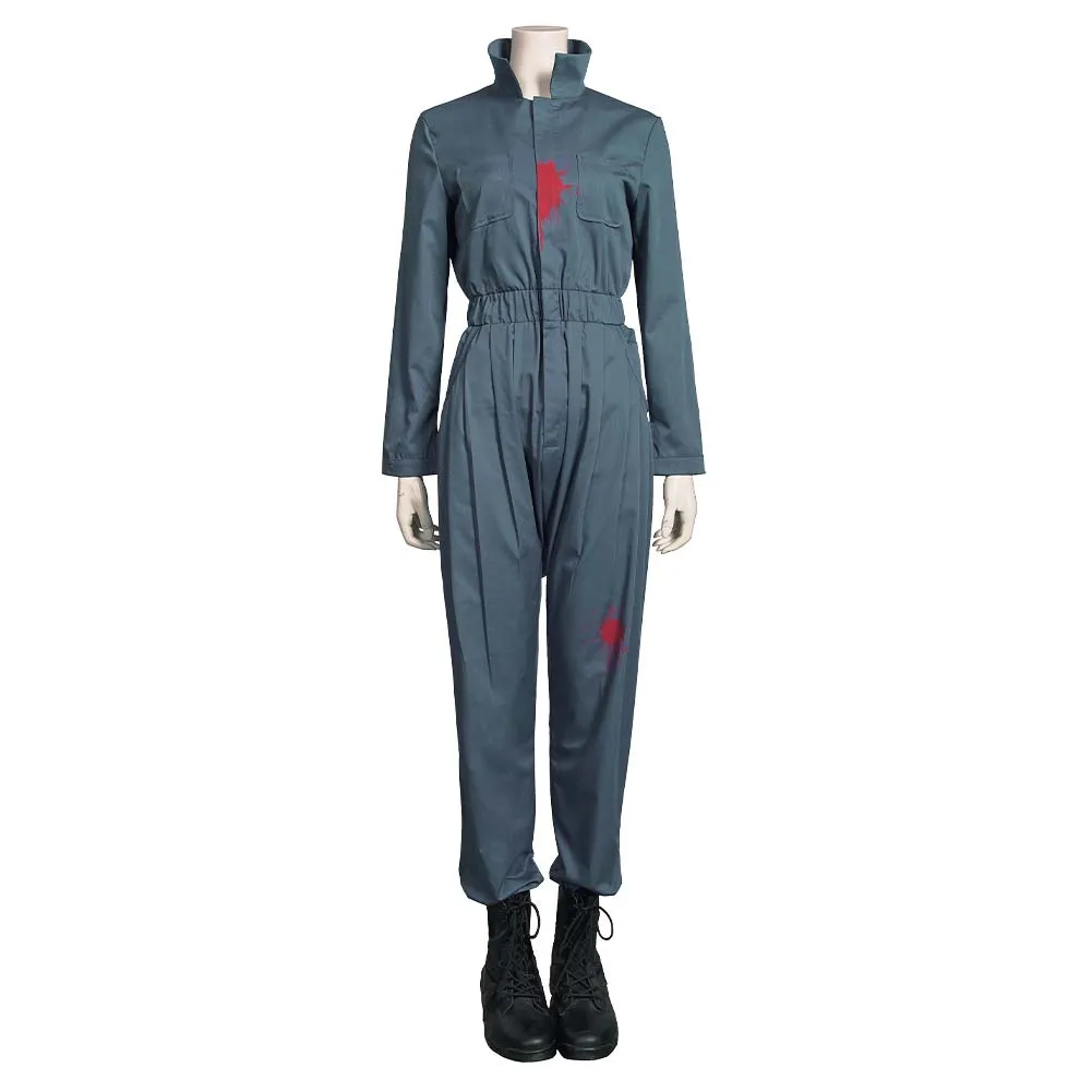 Halloween Michael Myers Women Overalls Uniform Outfits Halloween Carnival Suit Cosplay Costume