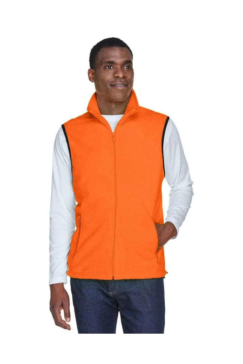 Harriton M985: Adult 8 oz. Fleece Vest