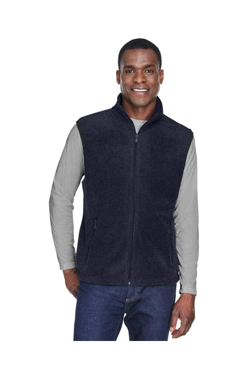 Harriton M985: Adult 8 oz. Fleece Vest