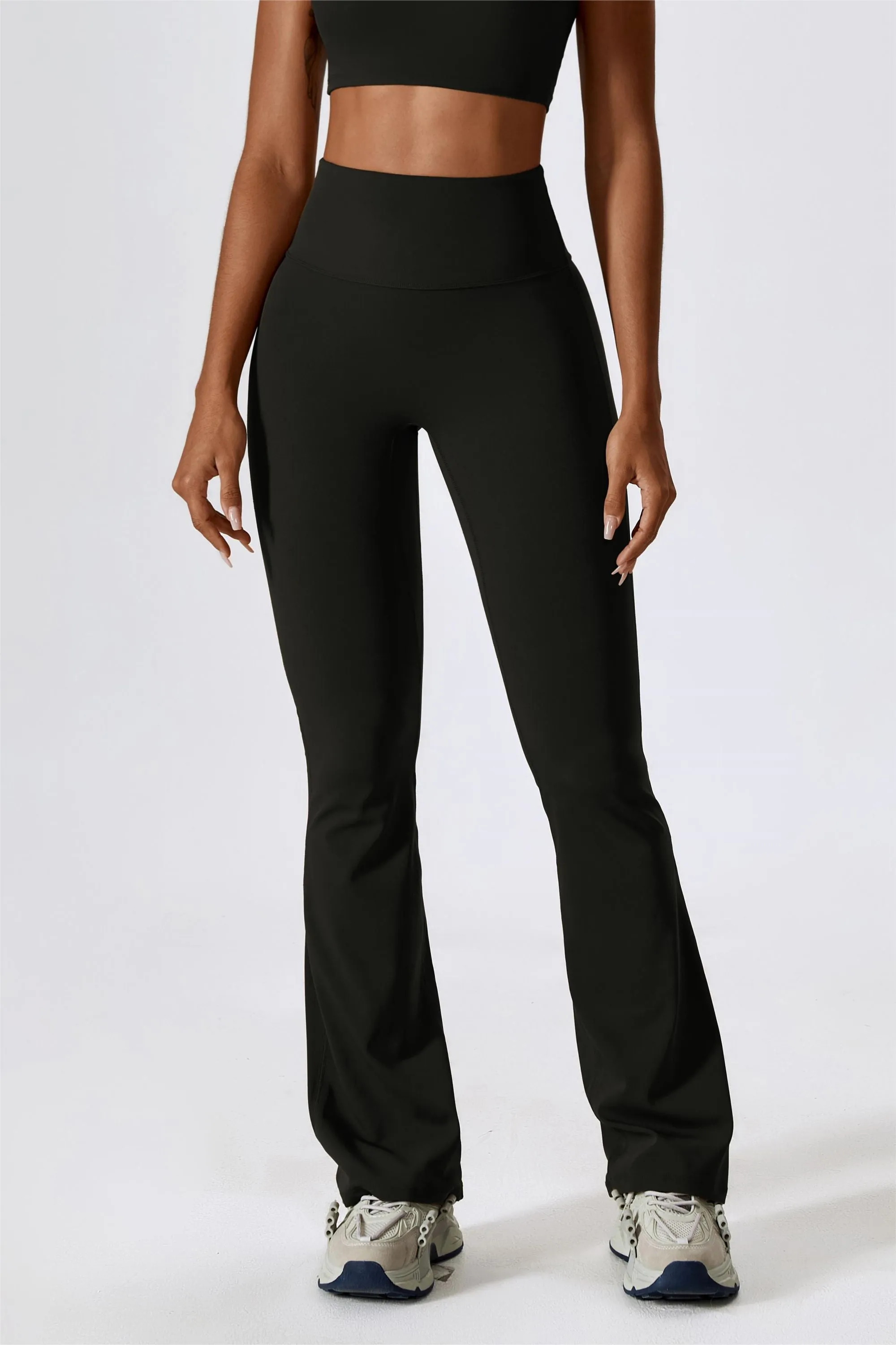 High-Rise Bootcut Flared Scrunch Bum Legging