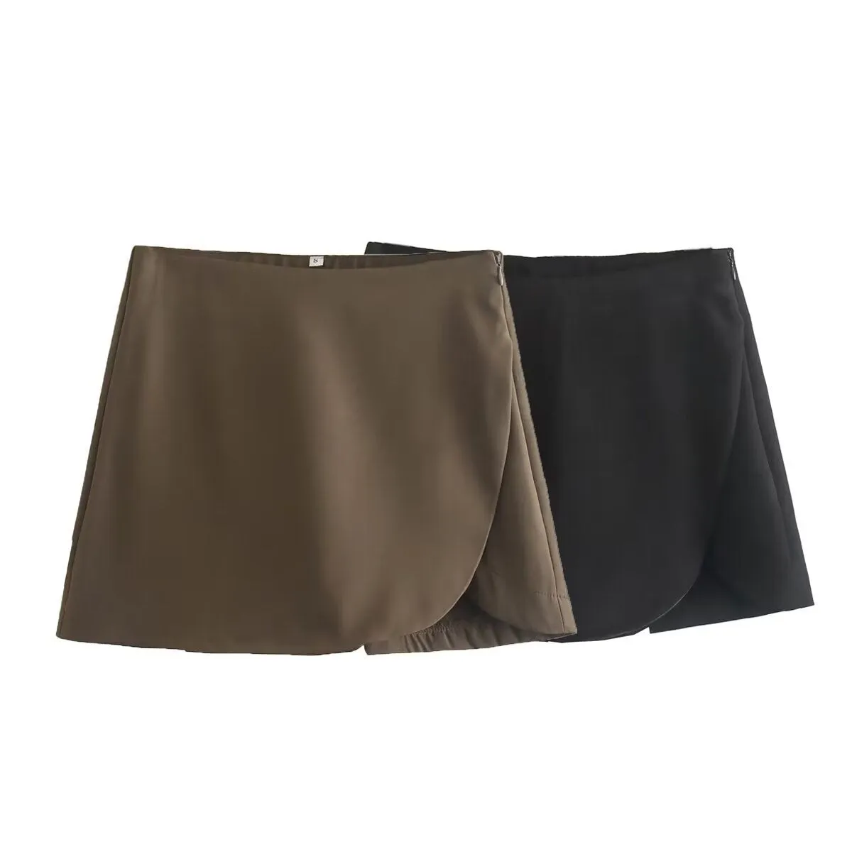 Hnzxzm tailgate outfit black women Women's 2024 Spring Street High Waist Split Loose Pantskirt Women's Shorts