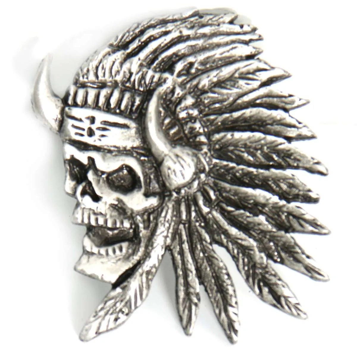 Hot Leathers Indian Skull Pin PNA1121