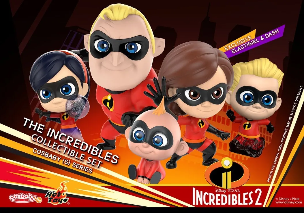 Hot Toys - COSB480 - Incredibles 2 - Cosbaby (S) Series - The Incredibles Cosbaby (S) Collectible Set