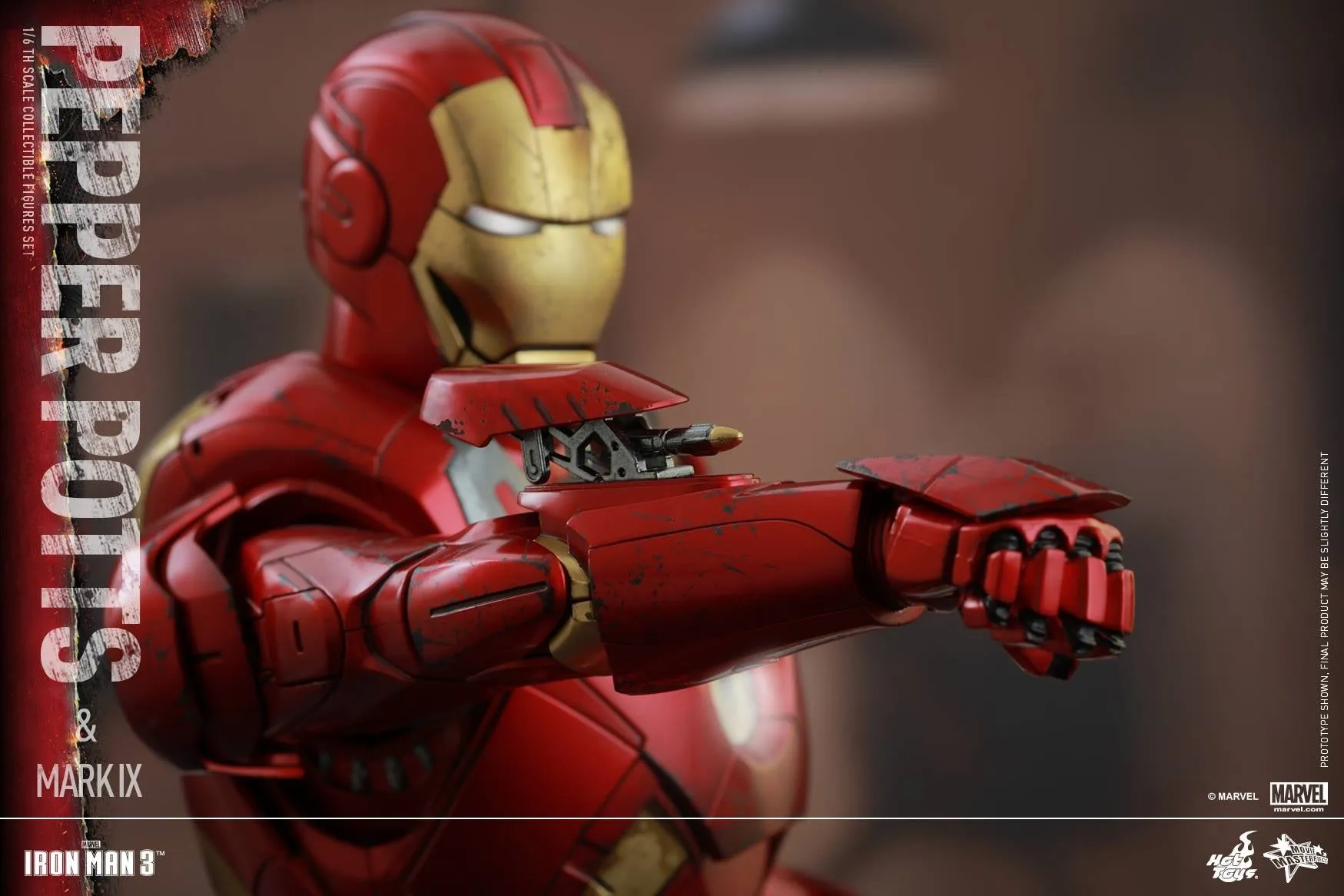 Hot Toys - Iron Man 3 - Pepper Potts & Mark IX