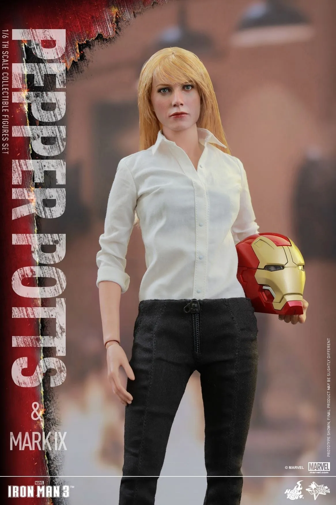 Hot Toys - Iron Man 3 - Pepper Potts & Mark IX