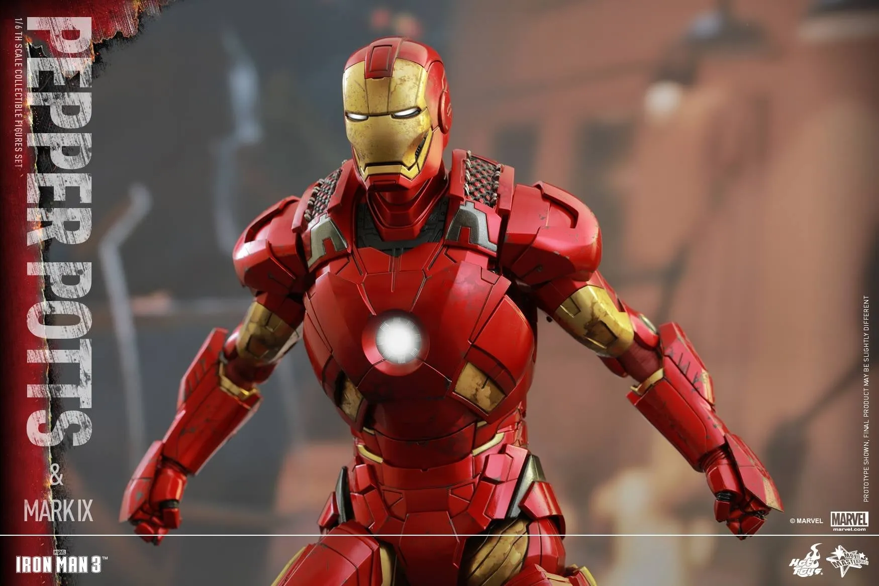 Hot Toys - Iron Man 3 - Pepper Potts & Mark IX