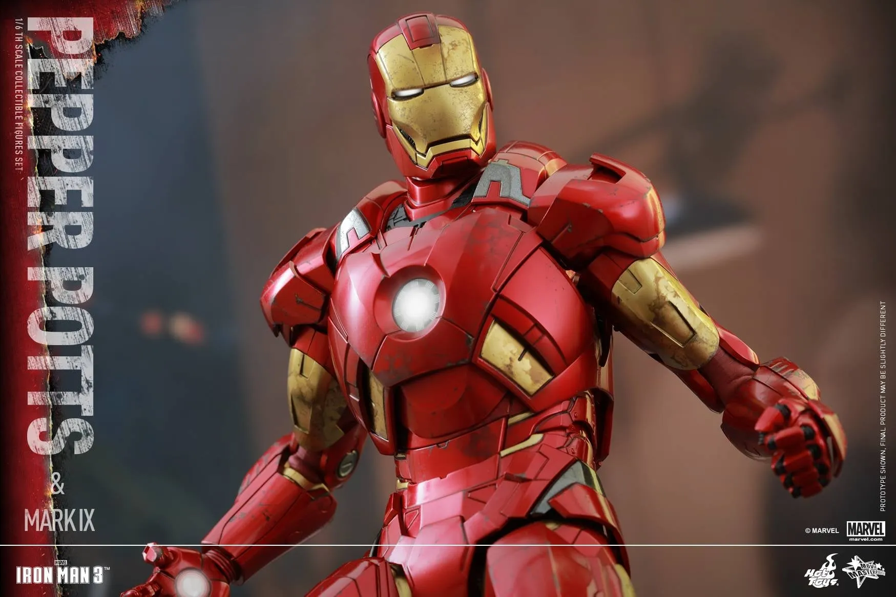 Hot Toys - Iron Man 3 - Pepper Potts & Mark IX