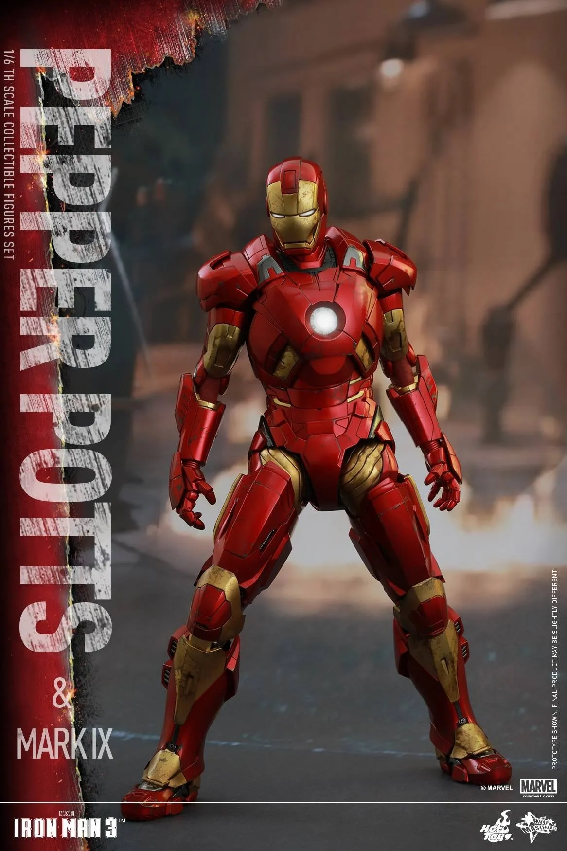 Hot Toys - Iron Man 3 - Pepper Potts & Mark IX