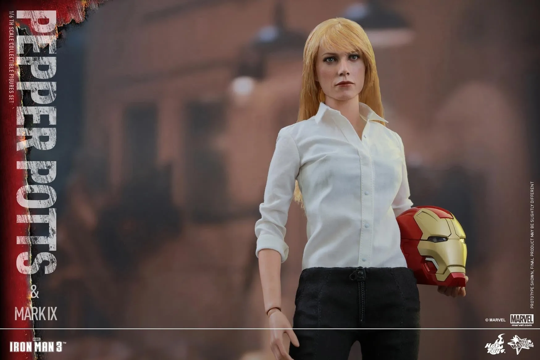 Hot Toys - Iron Man 3 - Pepper Potts & Mark IX