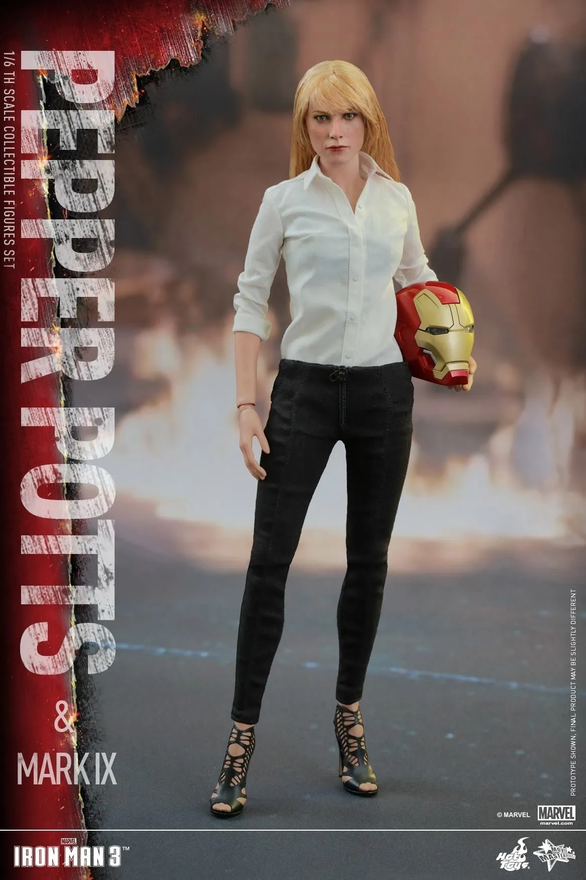 Hot Toys - Iron Man 3 - Pepper Potts & Mark IX