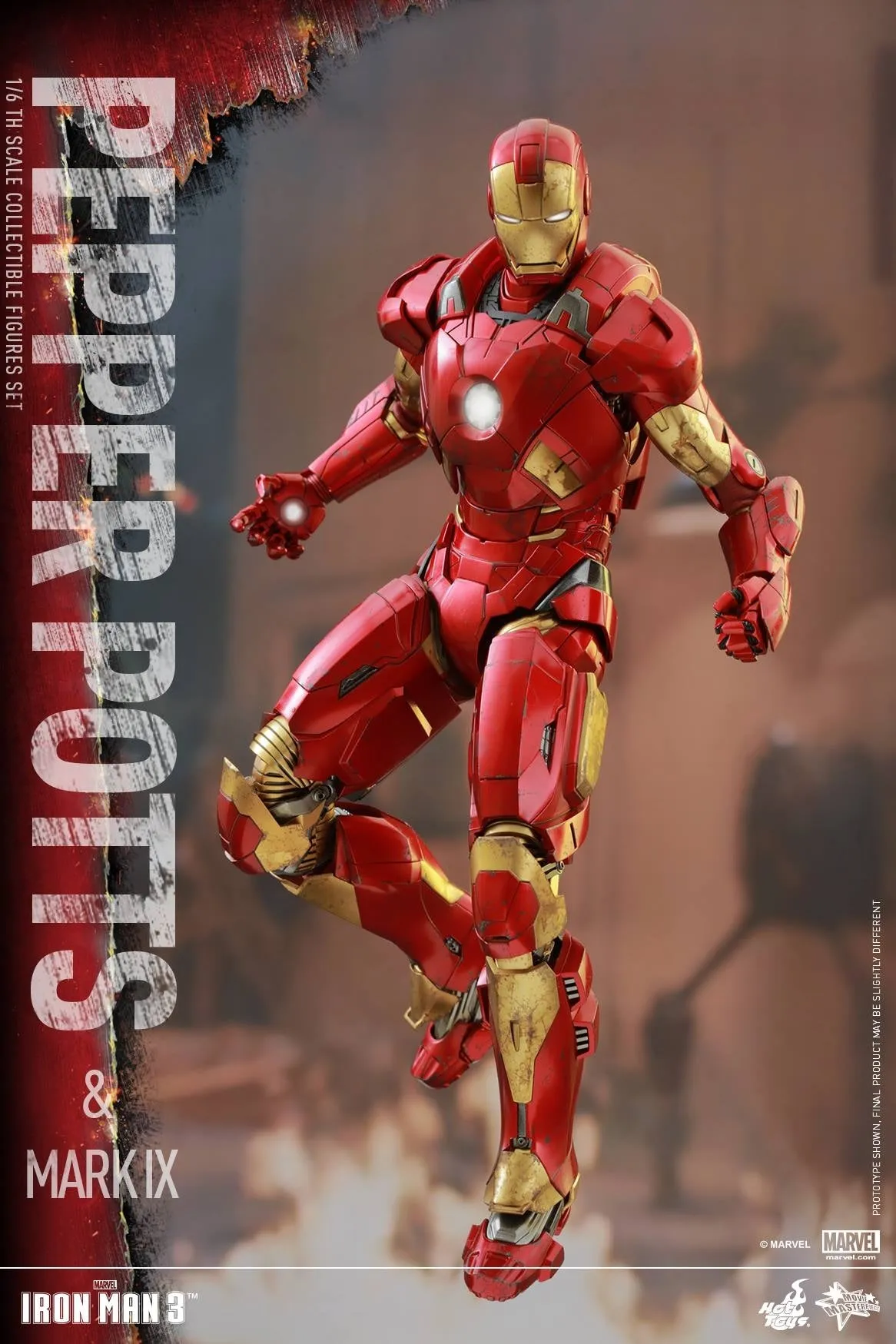 Hot Toys - Iron Man 3 - Pepper Potts & Mark IX