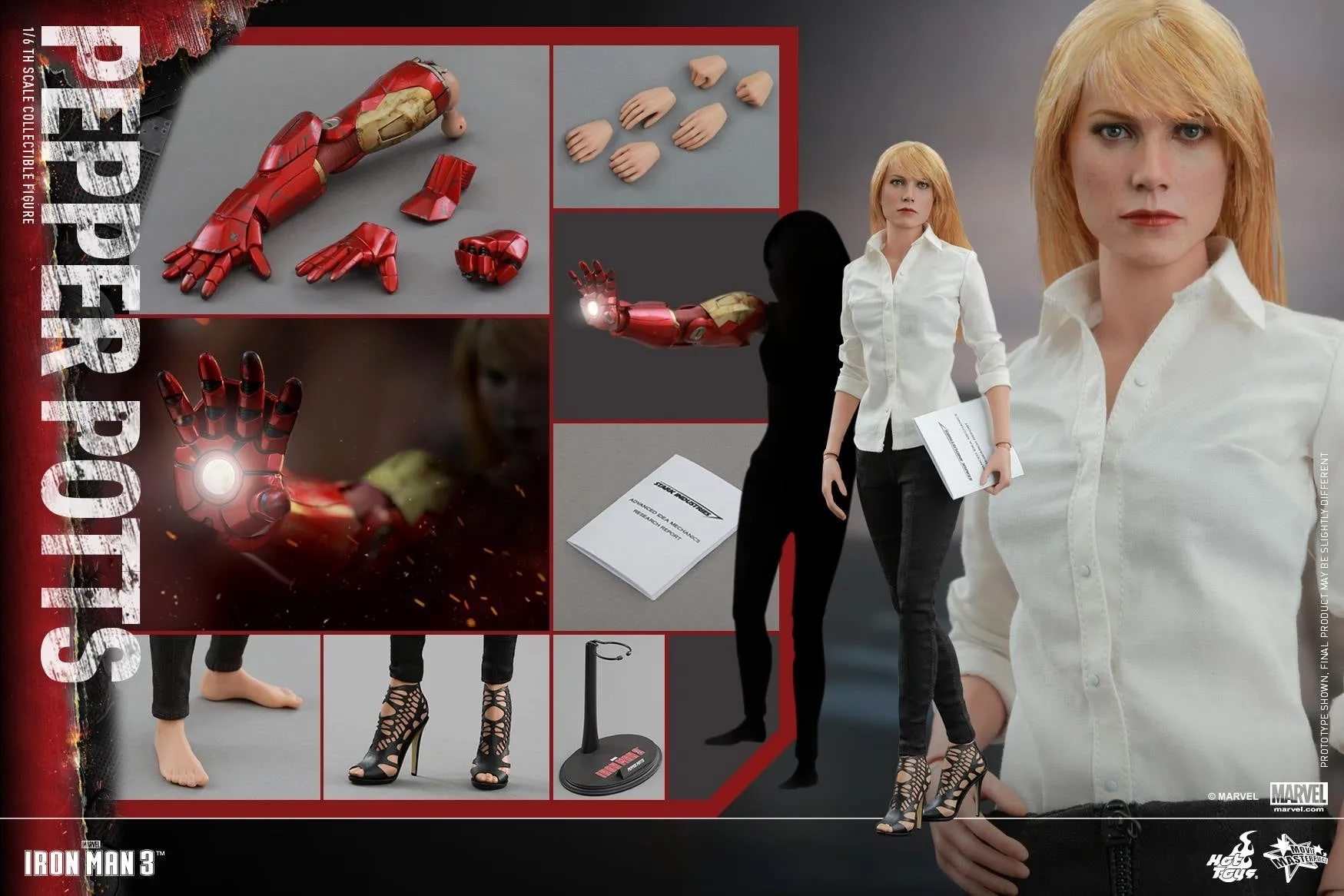 Hot Toys - Iron Man 3 - Pepper Potts