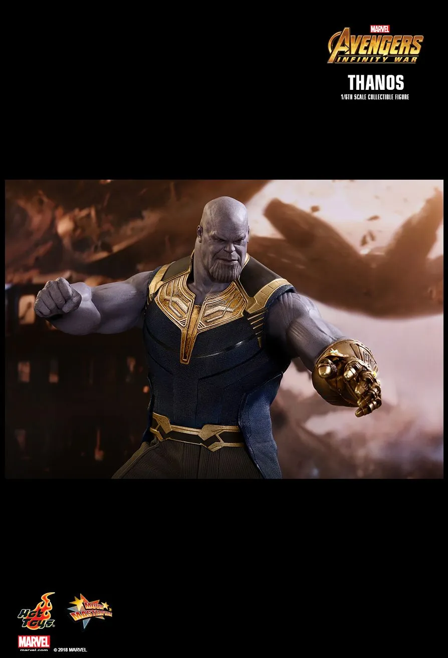 HOT TOYS MARVEL AVENGERS INFINITY WAR THANOS COLLECTIBLE FIGURE 1/6TH SCALE - MMS479