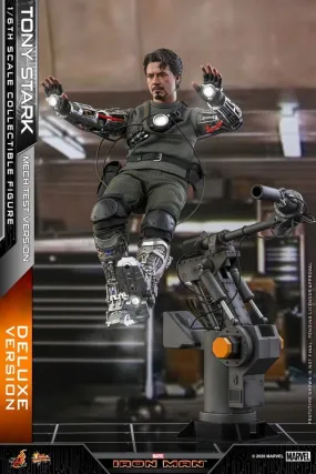 Hot Toys - MMS582 - Iron Man - 1/6th scale Tony Stark (Mech Test Version) Collectible Figure (Deluxe Version)