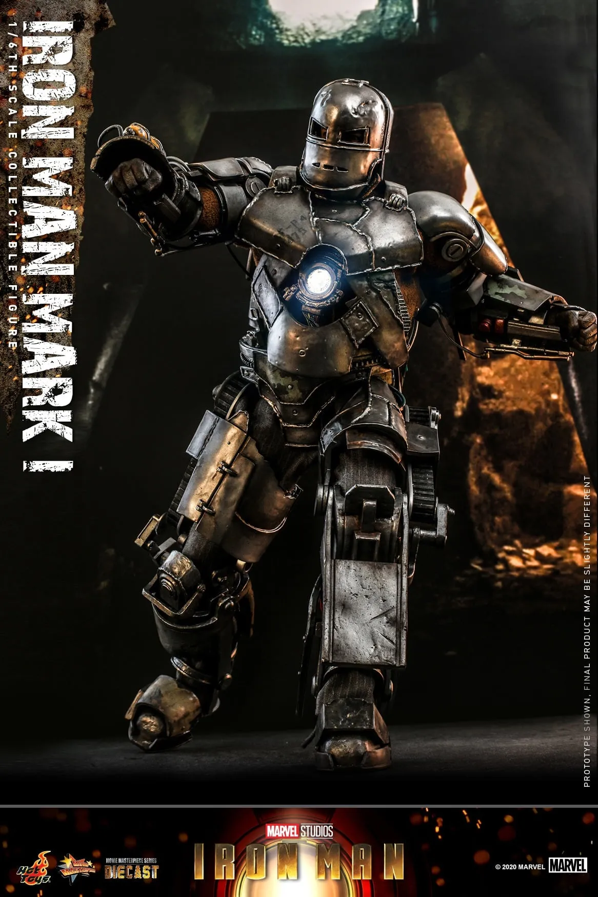 Hot Toys - MMS605D40 - Iron Man - 1/6th scale Iron Man Mark I Collectible Figure