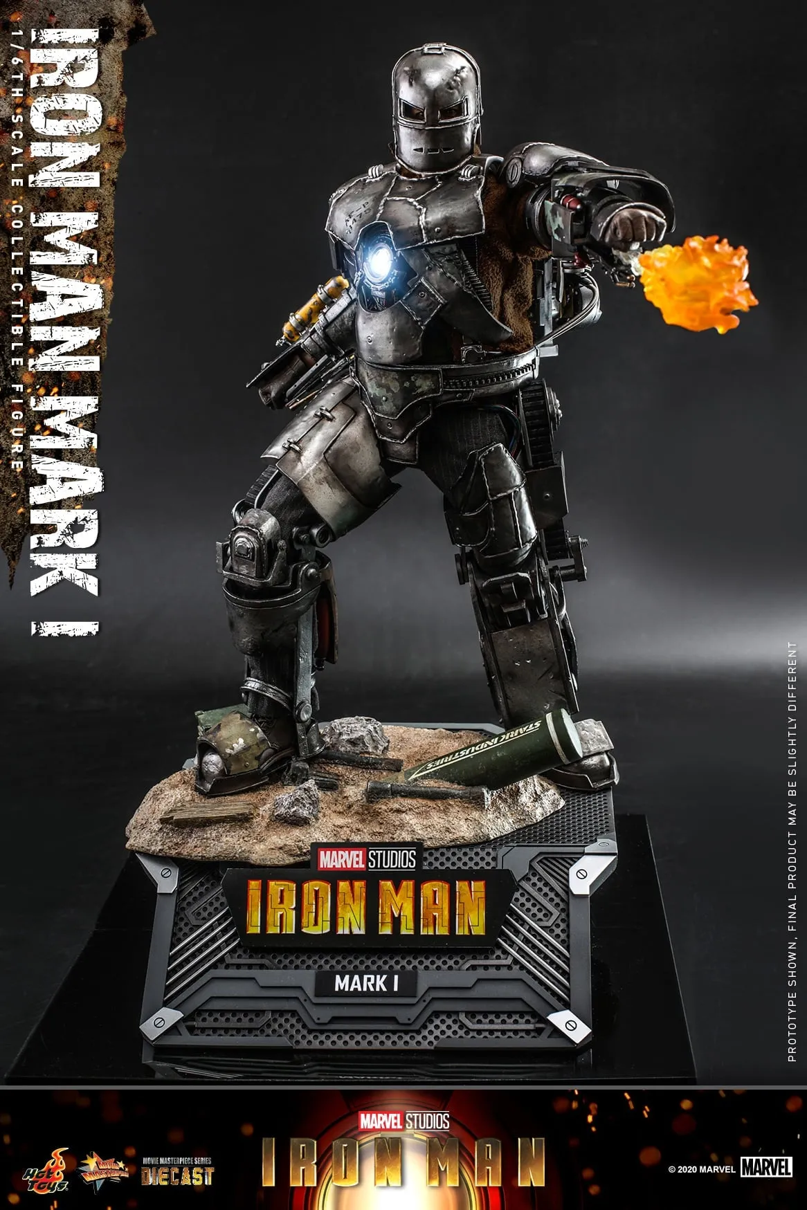 Hot Toys - MMS605D40 - Iron Man - 1/6th scale Iron Man Mark I Collectible Figure