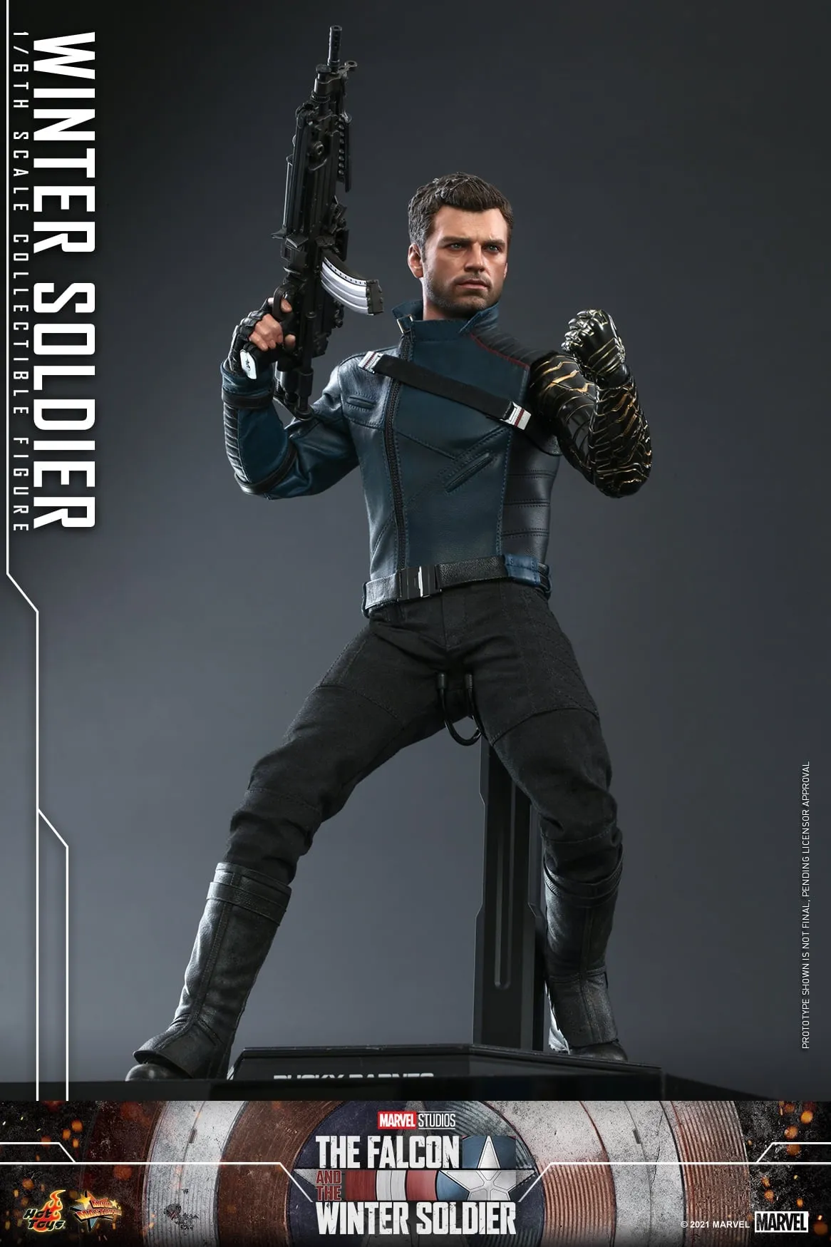 Hot Toys - TMS039 - The Falcon and the Winter Soldier - 1/6th scale Winter Soldier Collectible Figure