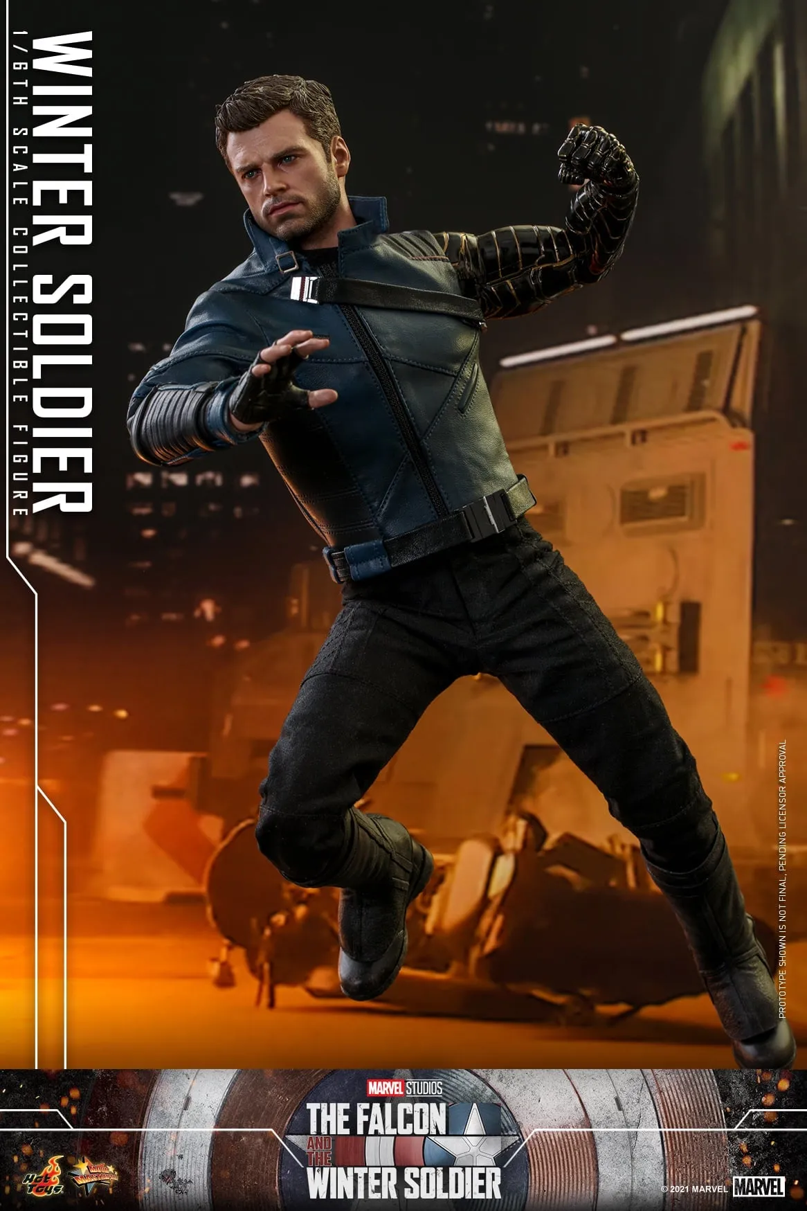 Hot Toys - TMS039 - The Falcon and the Winter Soldier - 1/6th scale Winter Soldier Collectible Figure