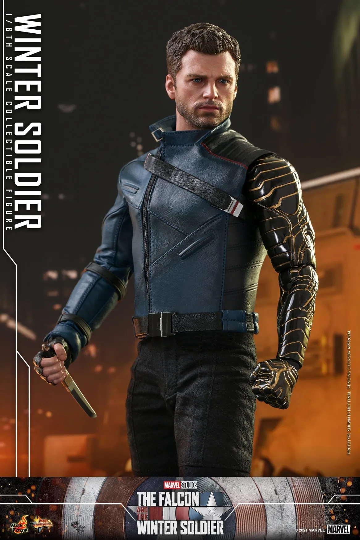 Hot Toys - TMS039 - The Falcon and the Winter Soldier - 1/6th scale Winter Soldier Collectible Figure