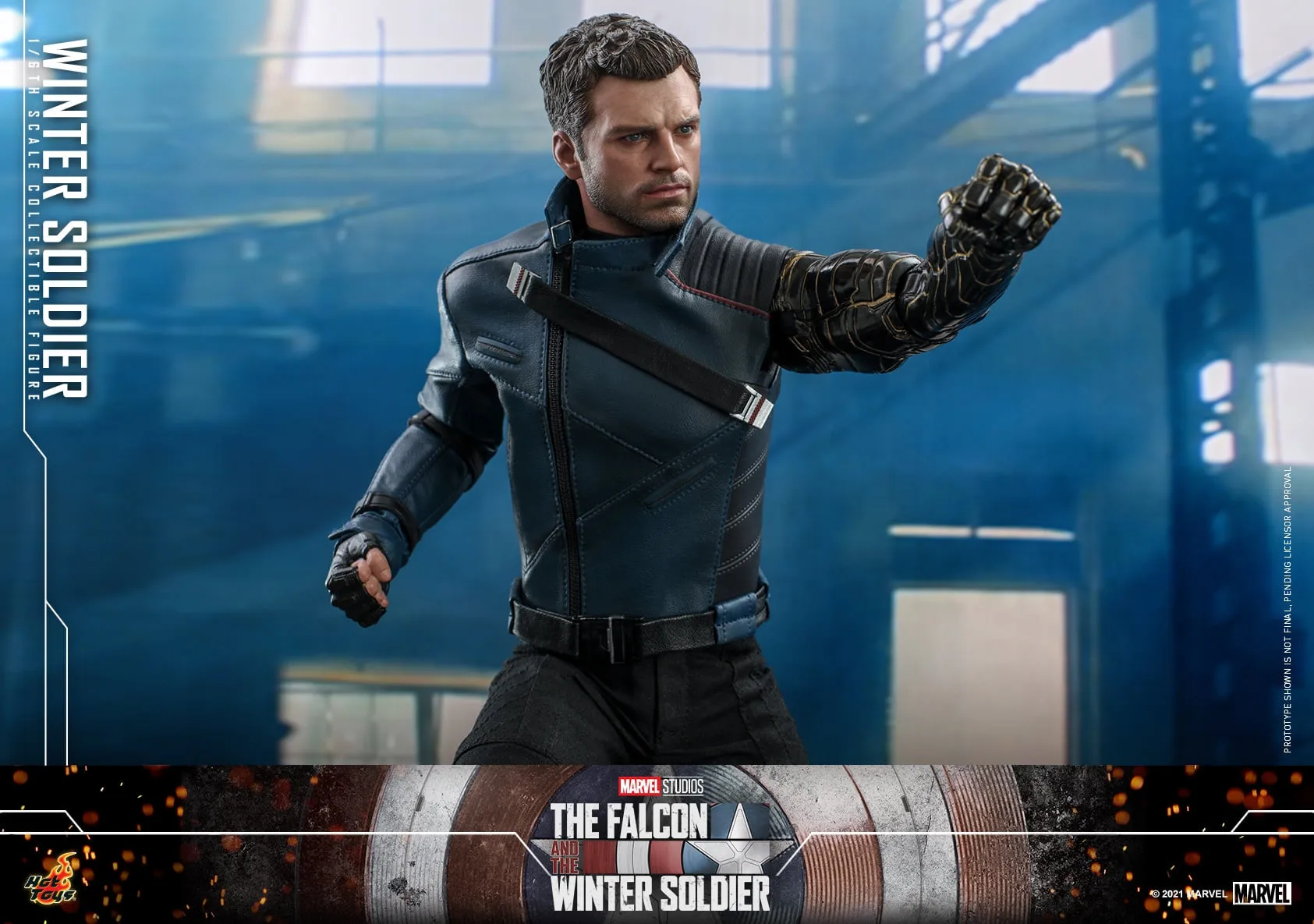 Hot Toys - TMS039 - The Falcon and the Winter Soldier - 1/6th scale Winter Soldier Collectible Figure