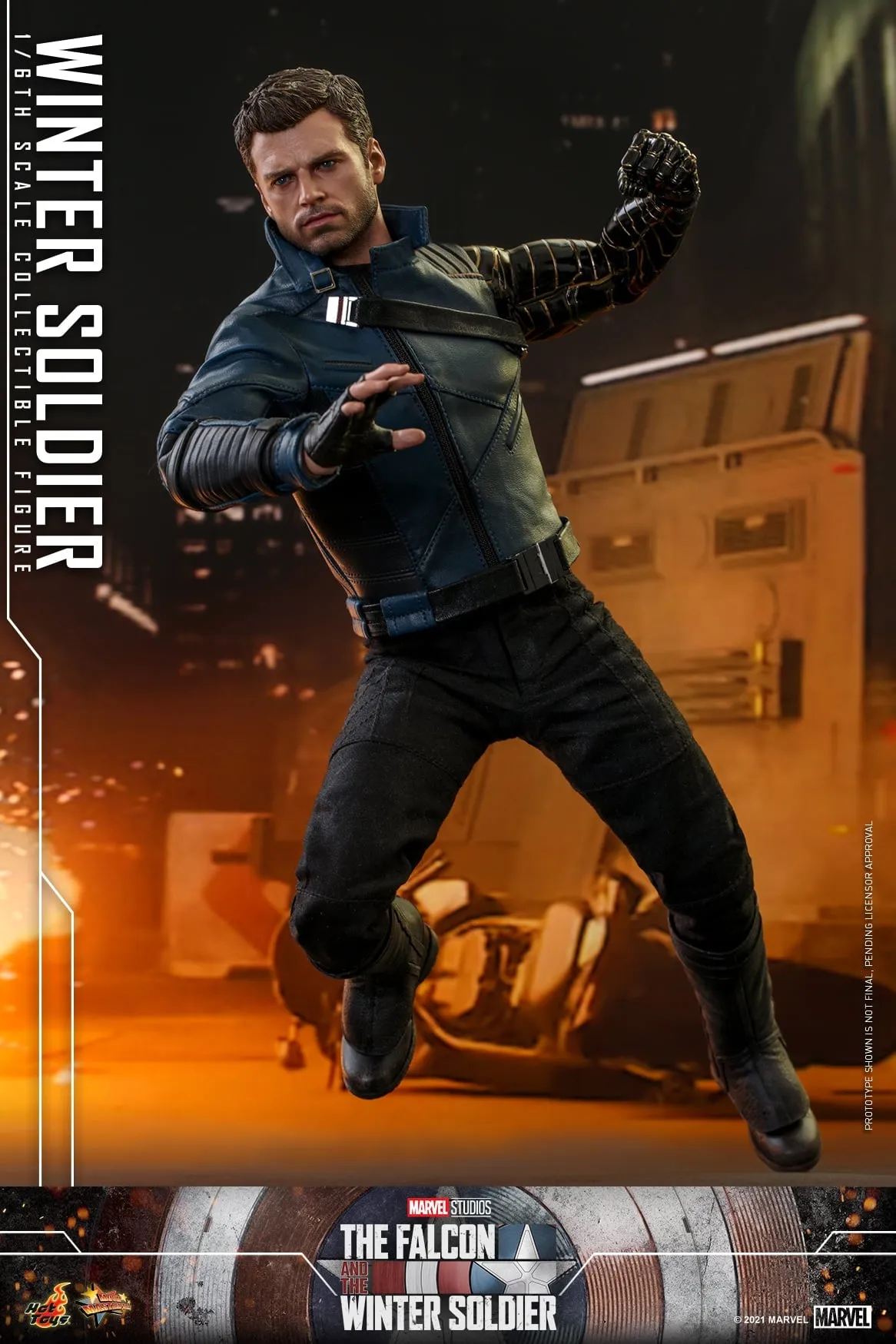 Hot Toys - TMS039 - The Falcon and the Winter Soldier - 1/6th scale Winter Soldier Collectible Figure