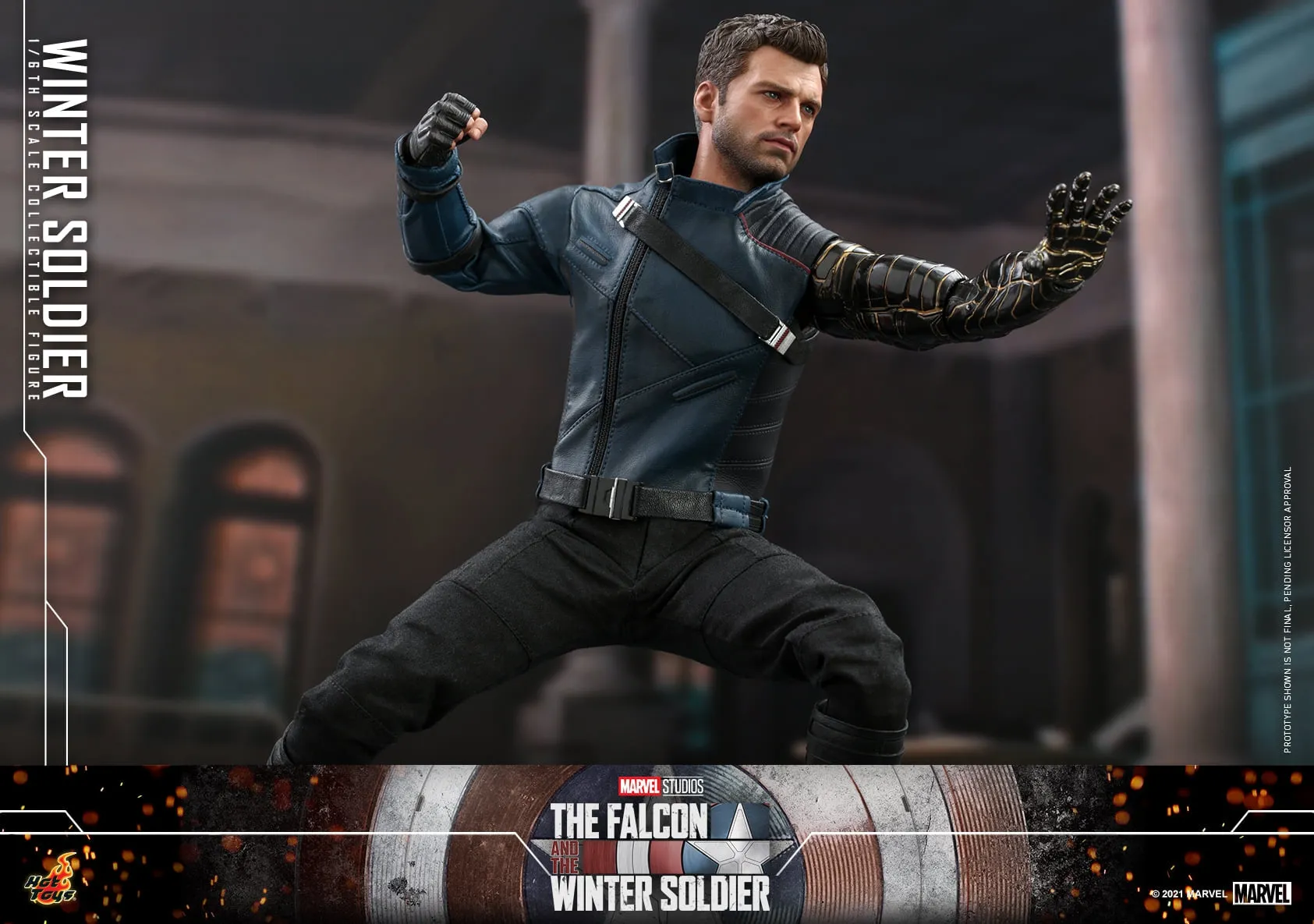 Hot Toys - TMS039 - The Falcon and the Winter Soldier - 1/6th scale Winter Soldier Collectible Figure