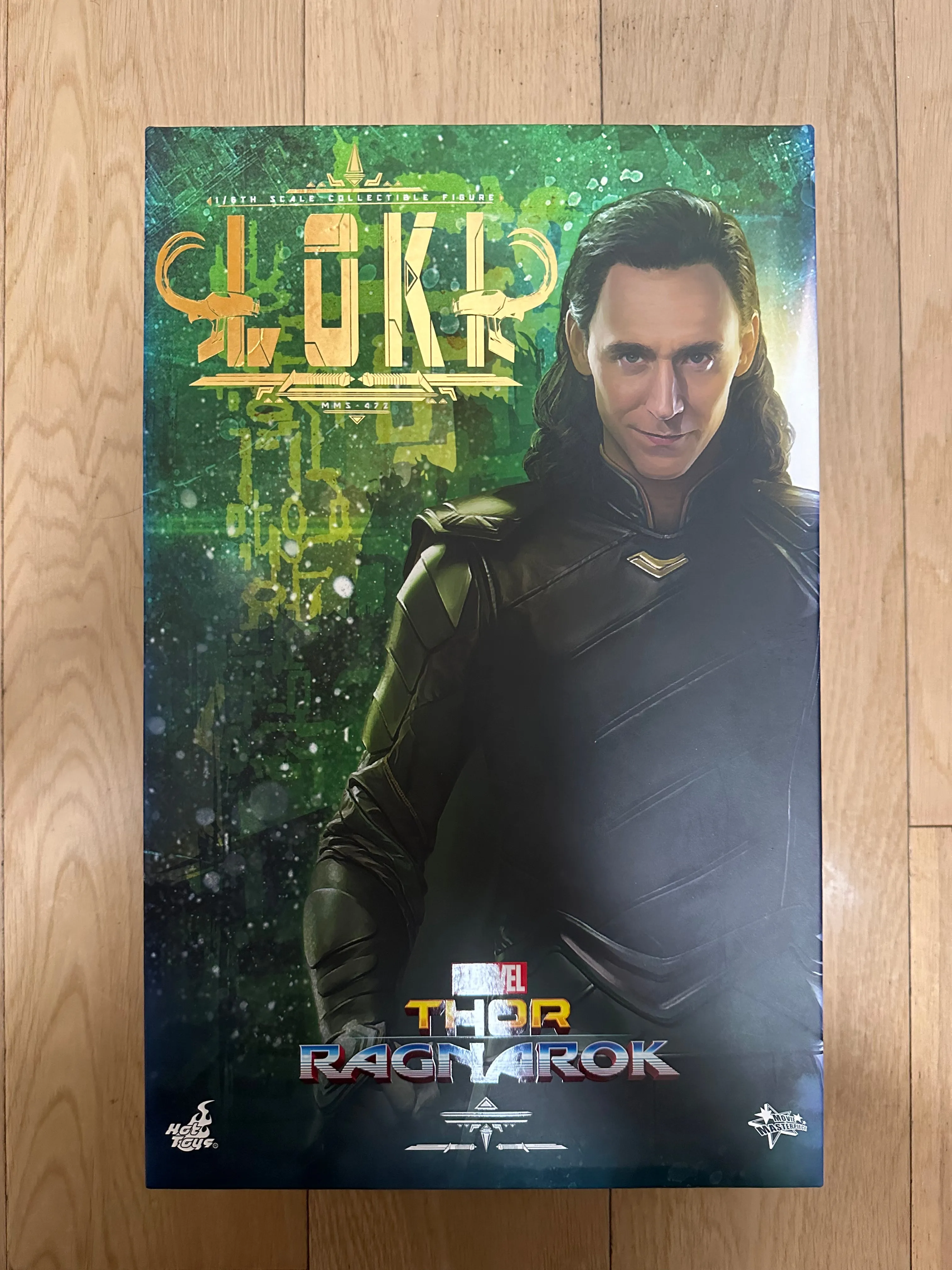 Hottoys Hot Toys 1/6 Scale MMS472 MMS 472 Thor 3 Ragnarok - Loki Action Figure USED 2