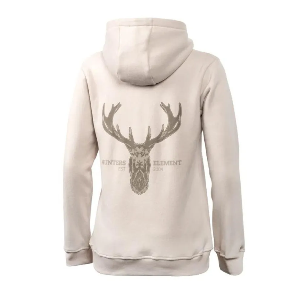 Hunters Element Alpha Stag Hoodie Womens