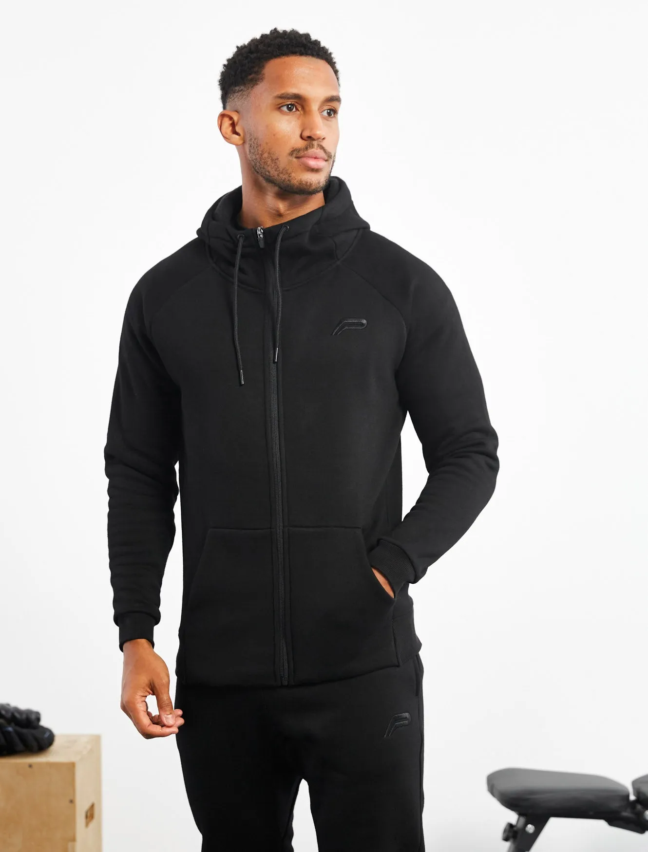 Icon Tapered Jacket - Black