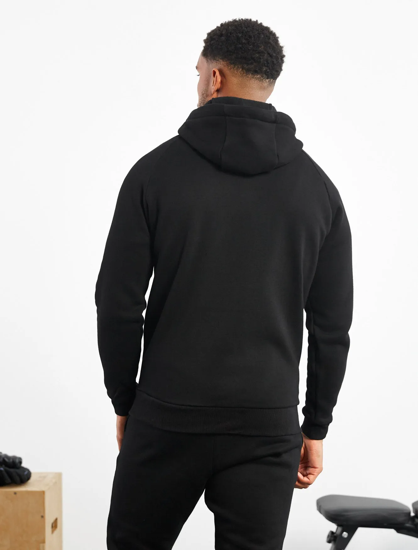 Icon Tapered Jacket - Black