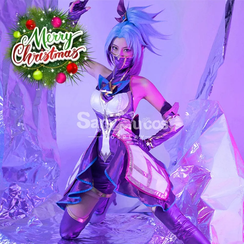 【In Stock】Game League of Legends Cosplay Star Guardian Akali Cosplay Costume