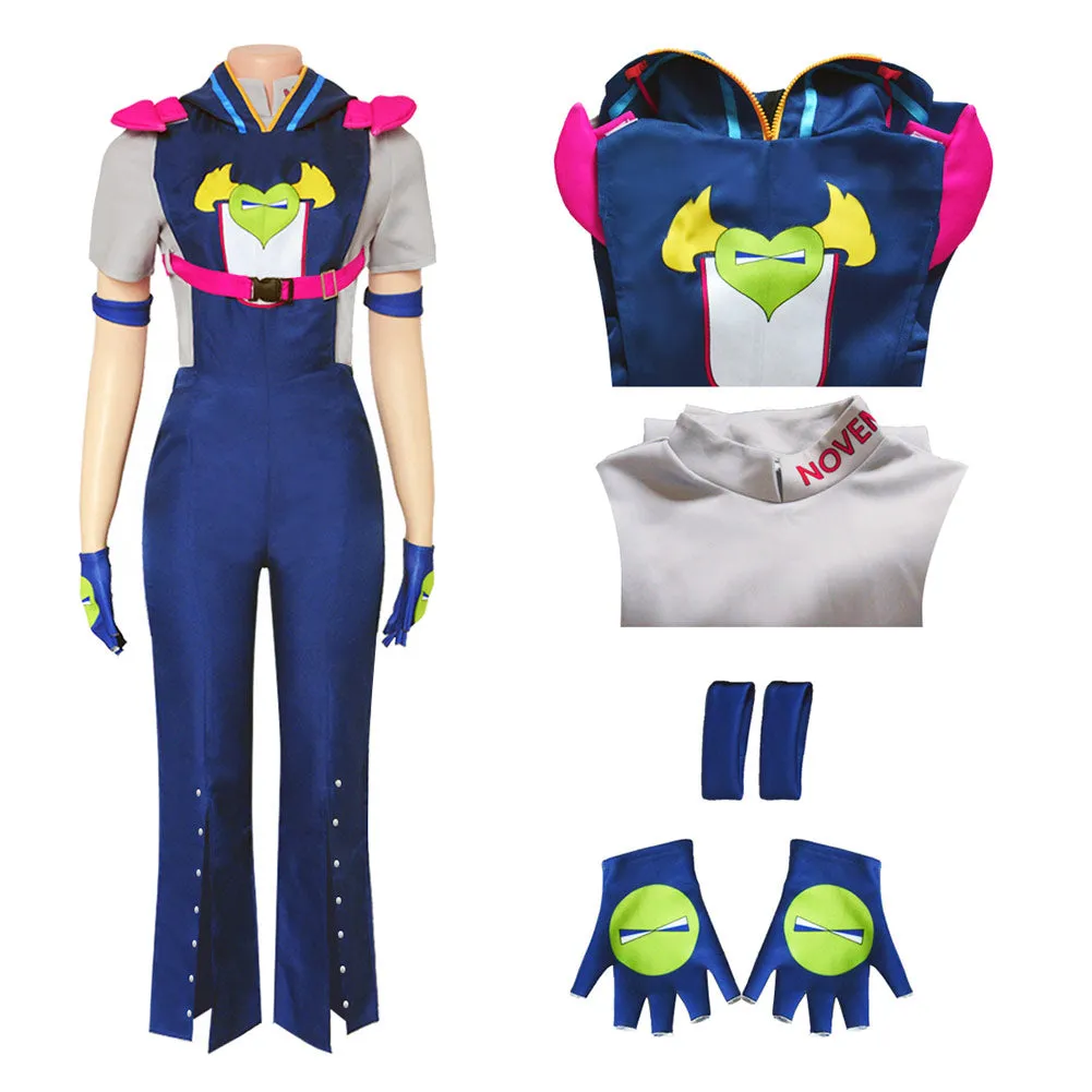 JoJo's Bizarre Adventure Jodio Joestar Outfits Halloween Carnival Suit Cosplay Costume