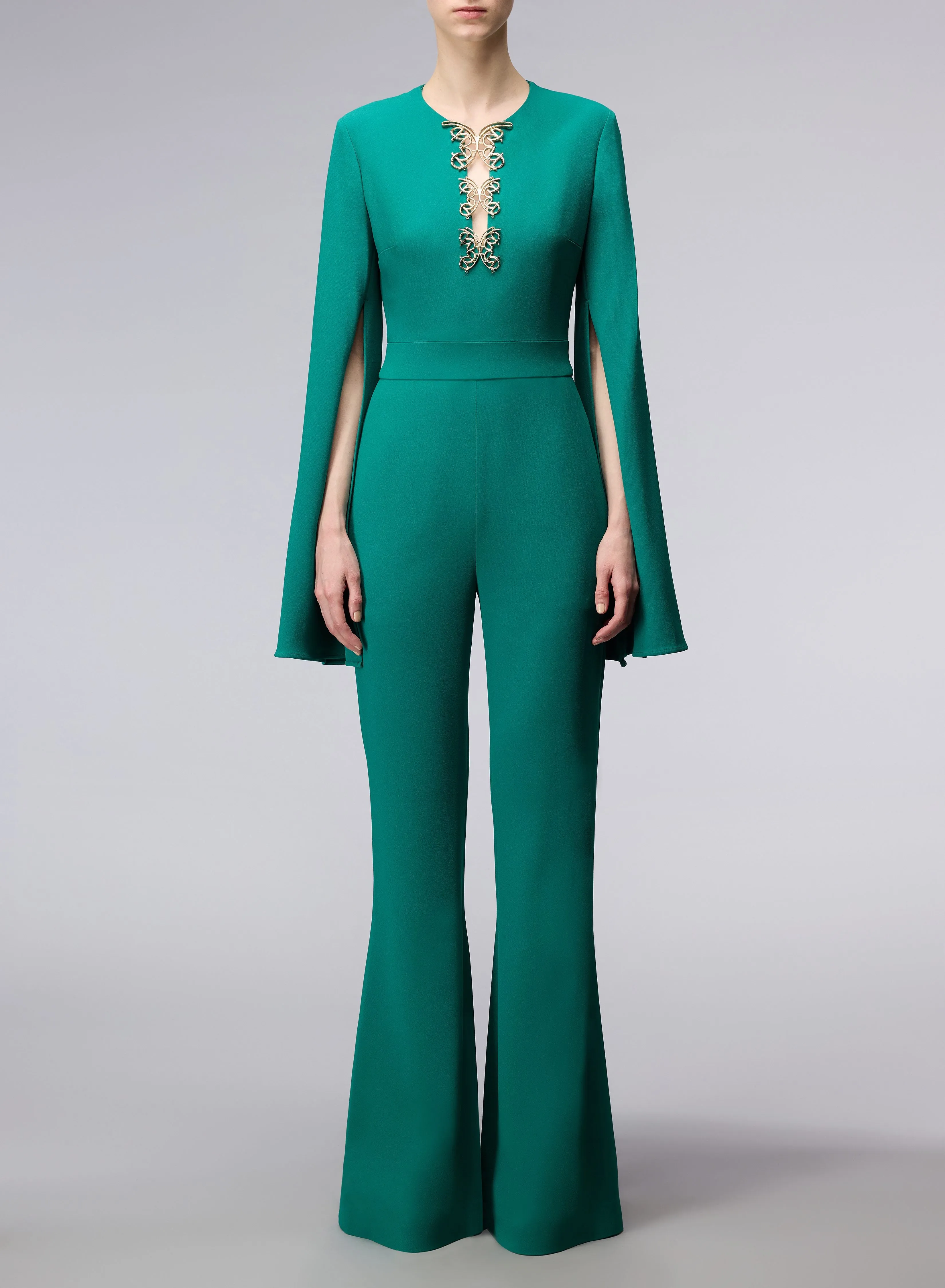 Jumpsuit with Butterfly Detail