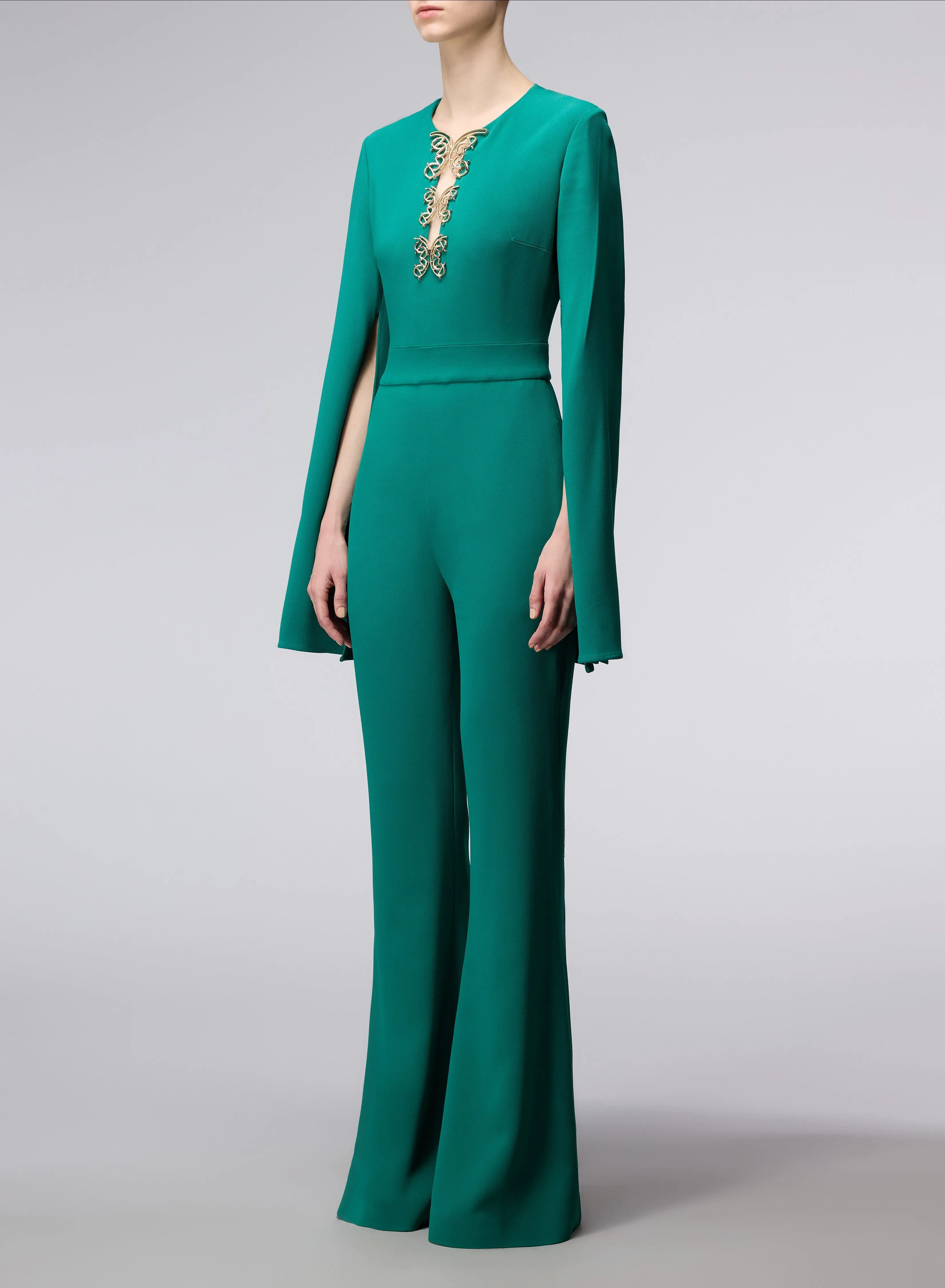 Jumpsuit with Butterfly Detail