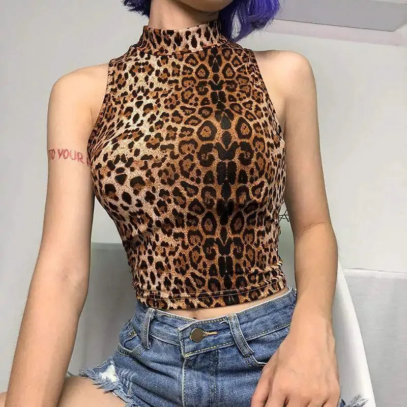 Juno Leopard Tank Top