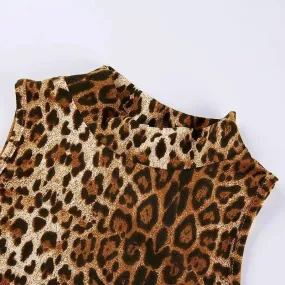 Juno Leopard Tank Top