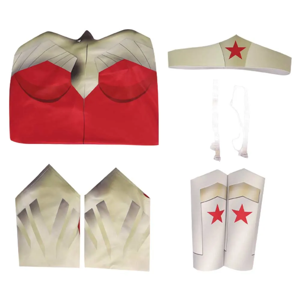 Justice League: Warworld Diana Prince Women Adult Party Carnival Halloween Cosplay Costume