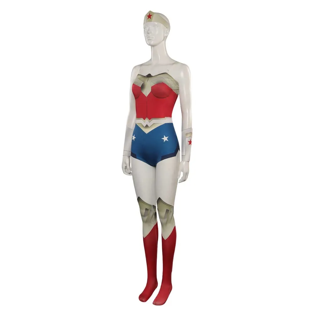 Justice League: Warworld Diana Prince Women Adult Party Carnival Halloween Cosplay Costume