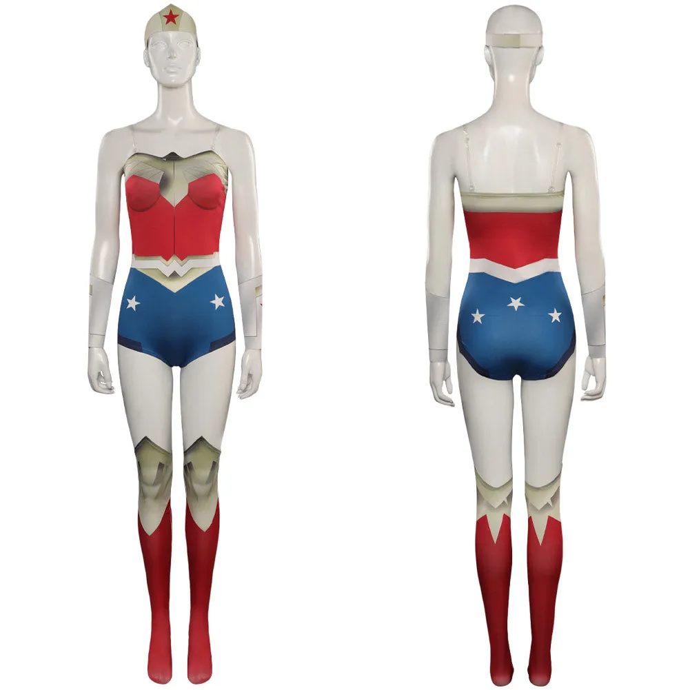 Justice League: Warworld Diana Prince Women Adult Party Carnival Halloween Cosplay Costume