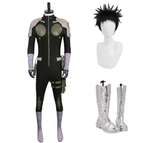 Kaiju No.8 Kafka Hibino Black Uniform Party Carnival Halloween Cosplay Costume